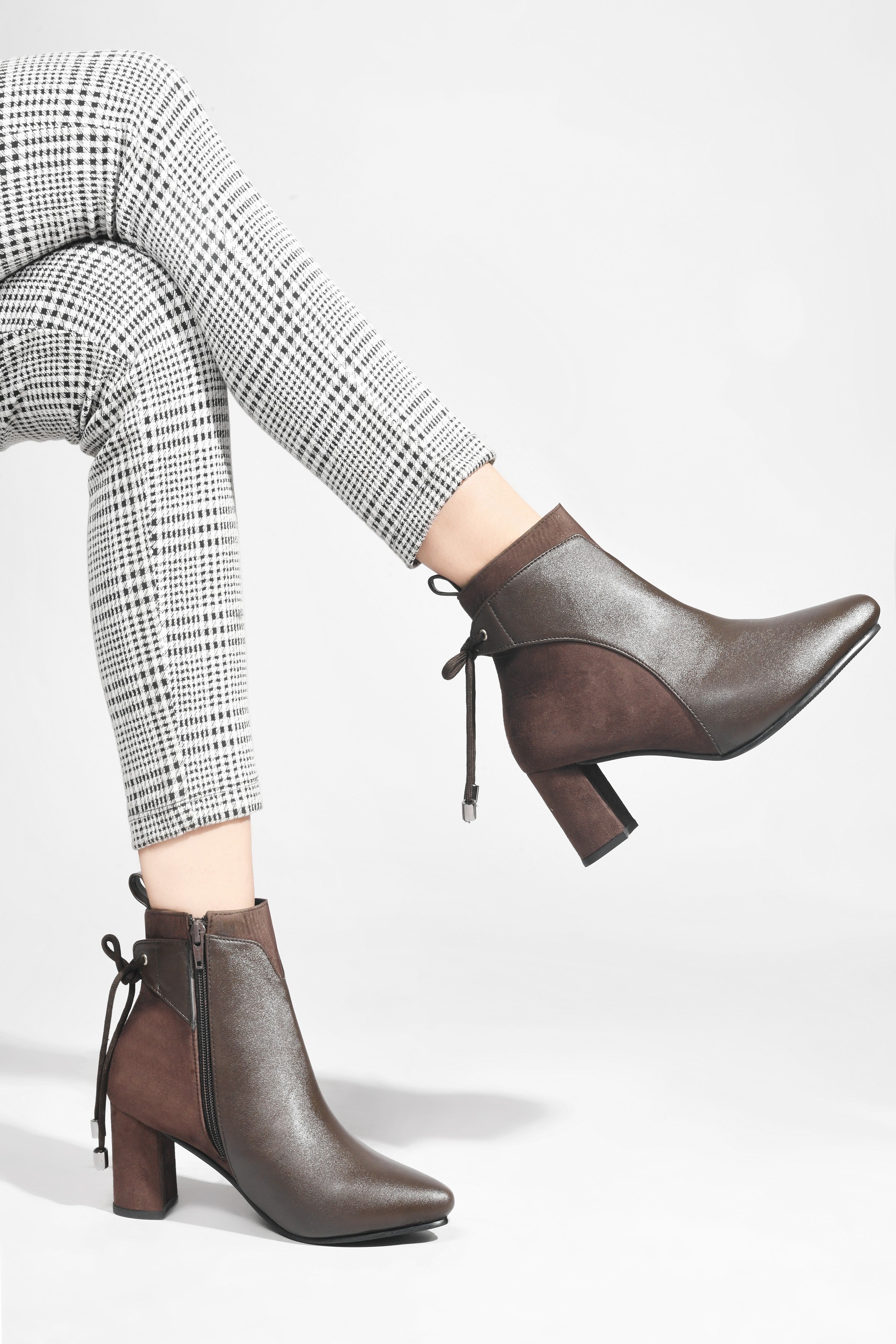 Back Lace Detail Boots