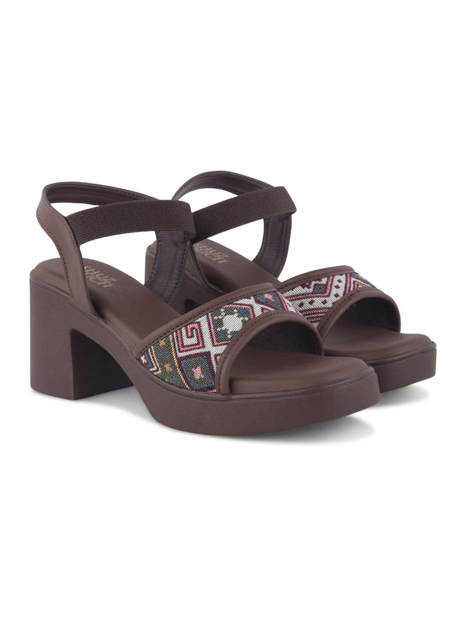 Women Shoe-Style Cream Sandals