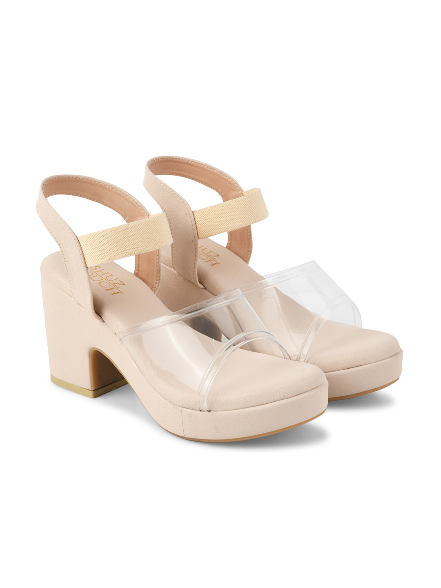 Grey Block Sandals