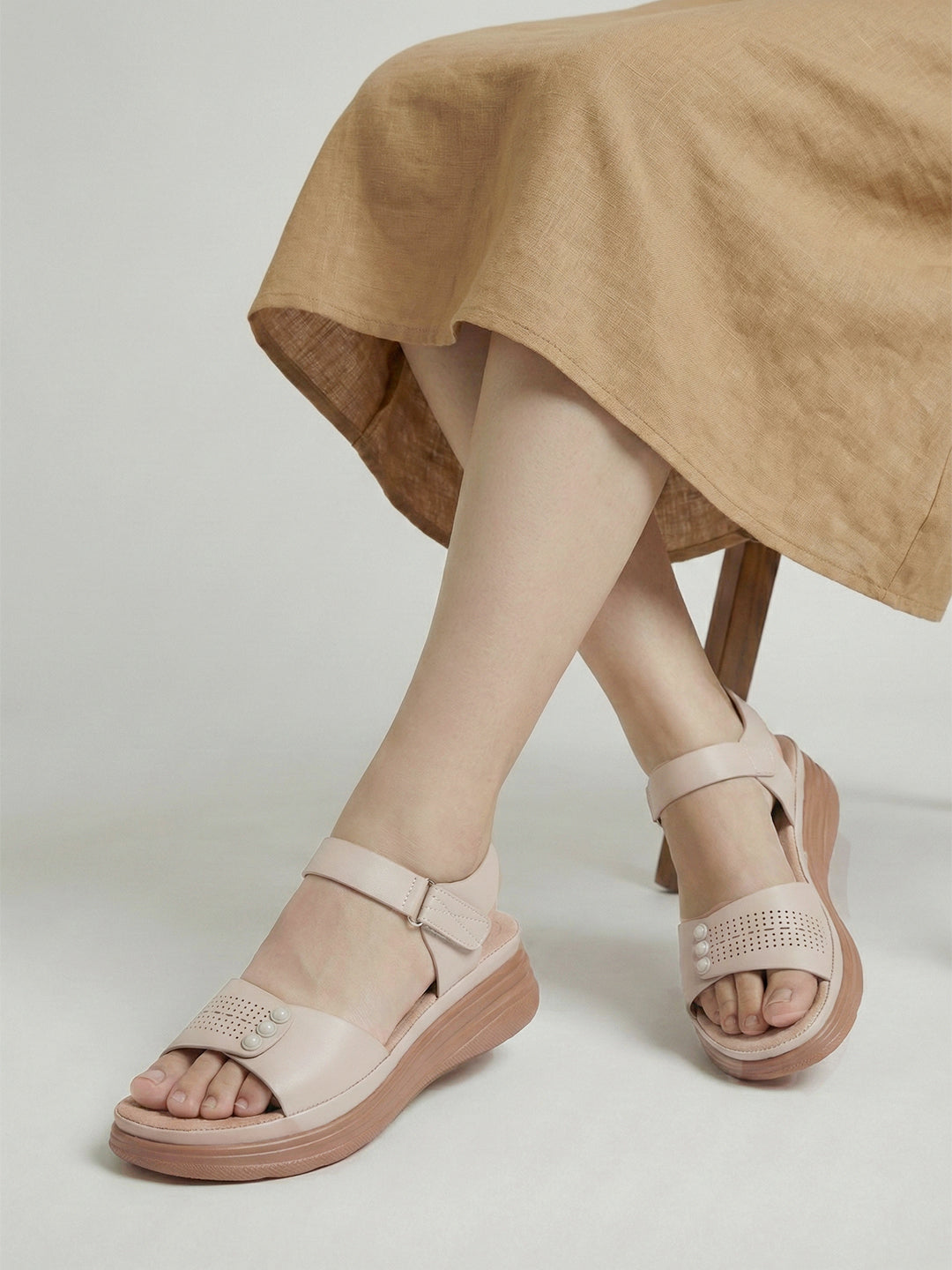 Comfort Sandals with Back Straps