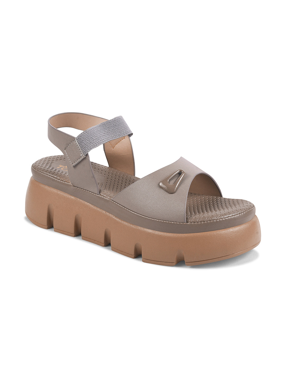 Black Chunky Comfort Sandals