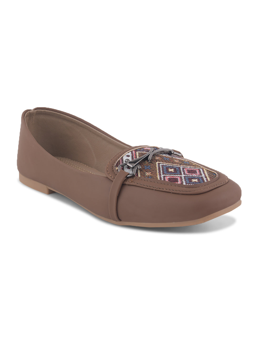 Aztec Weave Horsebit Comfort Loafers
