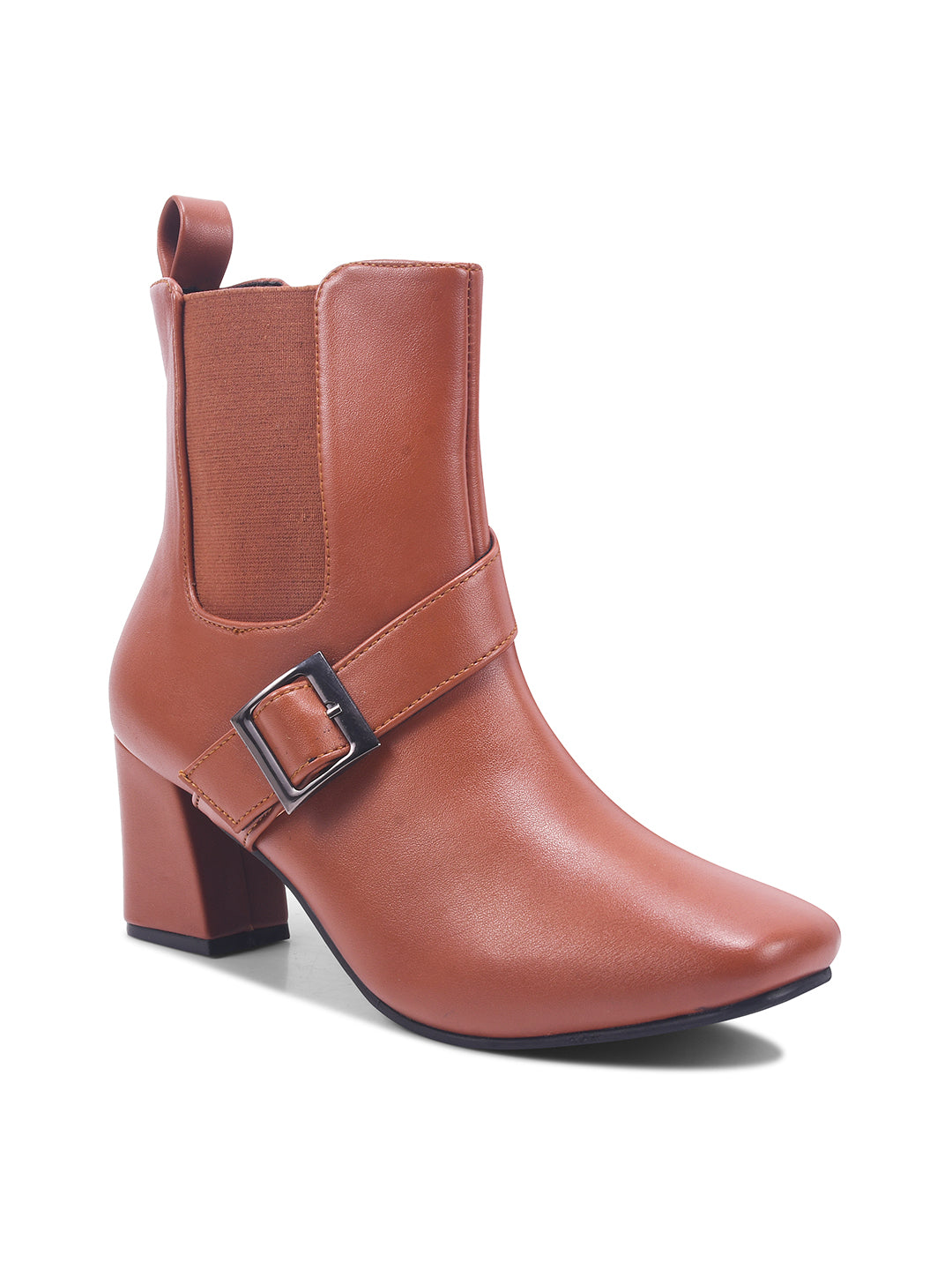 Block Heel Chelsea Boots