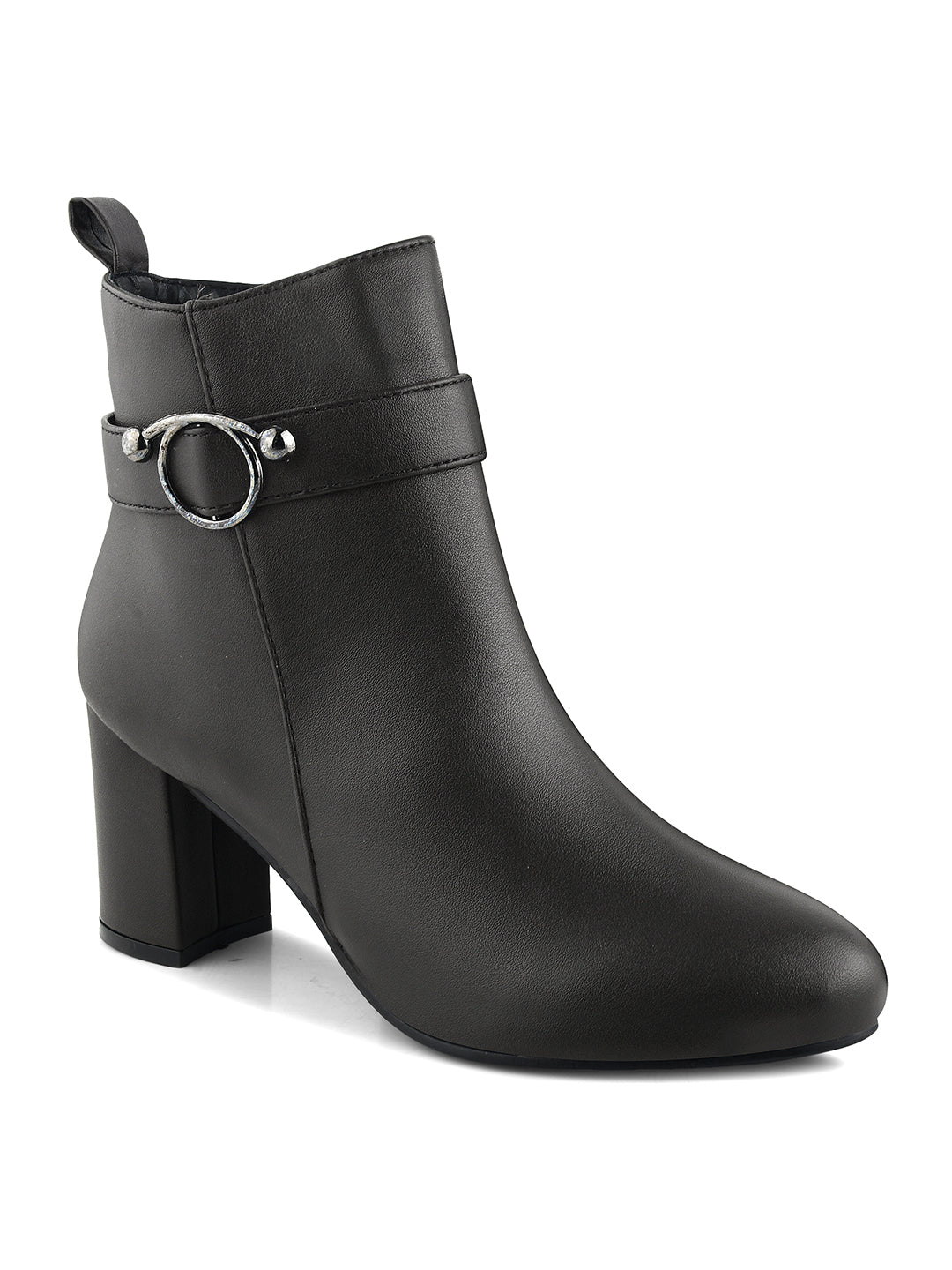 Women Block Heeled Casual Boots