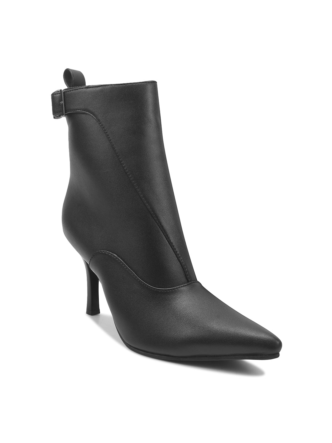 Pointed-Toe Stiletto Ankle Boots for Women