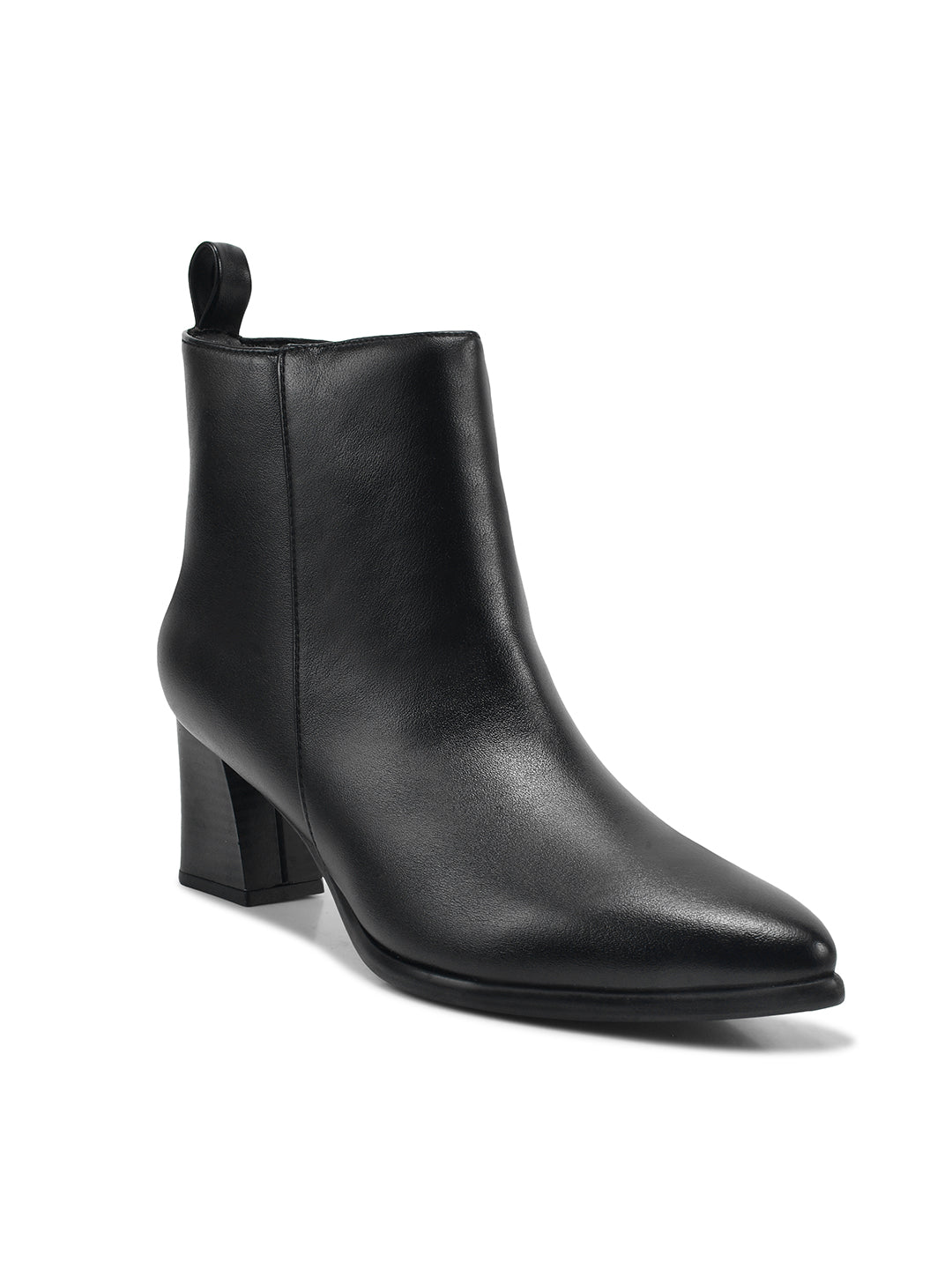 Women Heels Block Ankle Boots