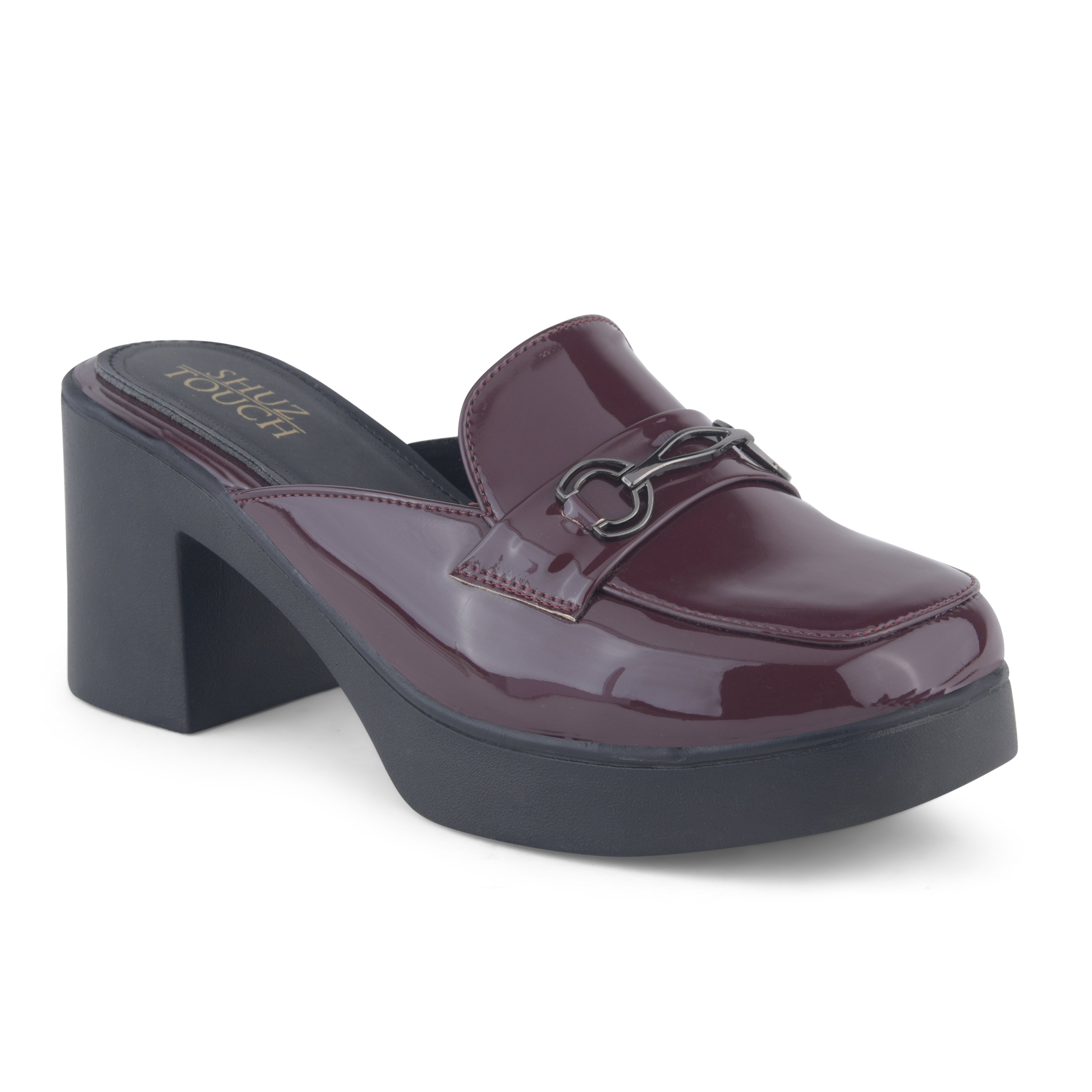 Women Platform Mules Heels