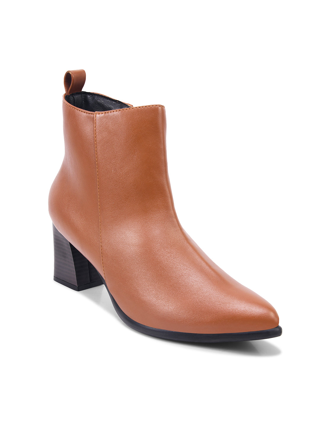 Women Heels Block Ankle Boots