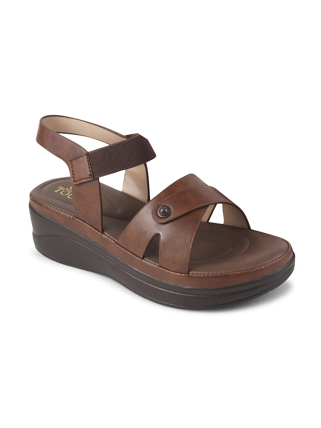 Woman Comfort Sandal with Back Straps