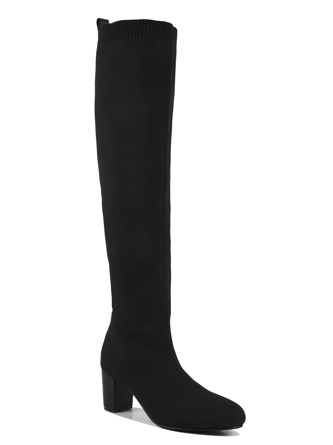 Knit Casual Boots