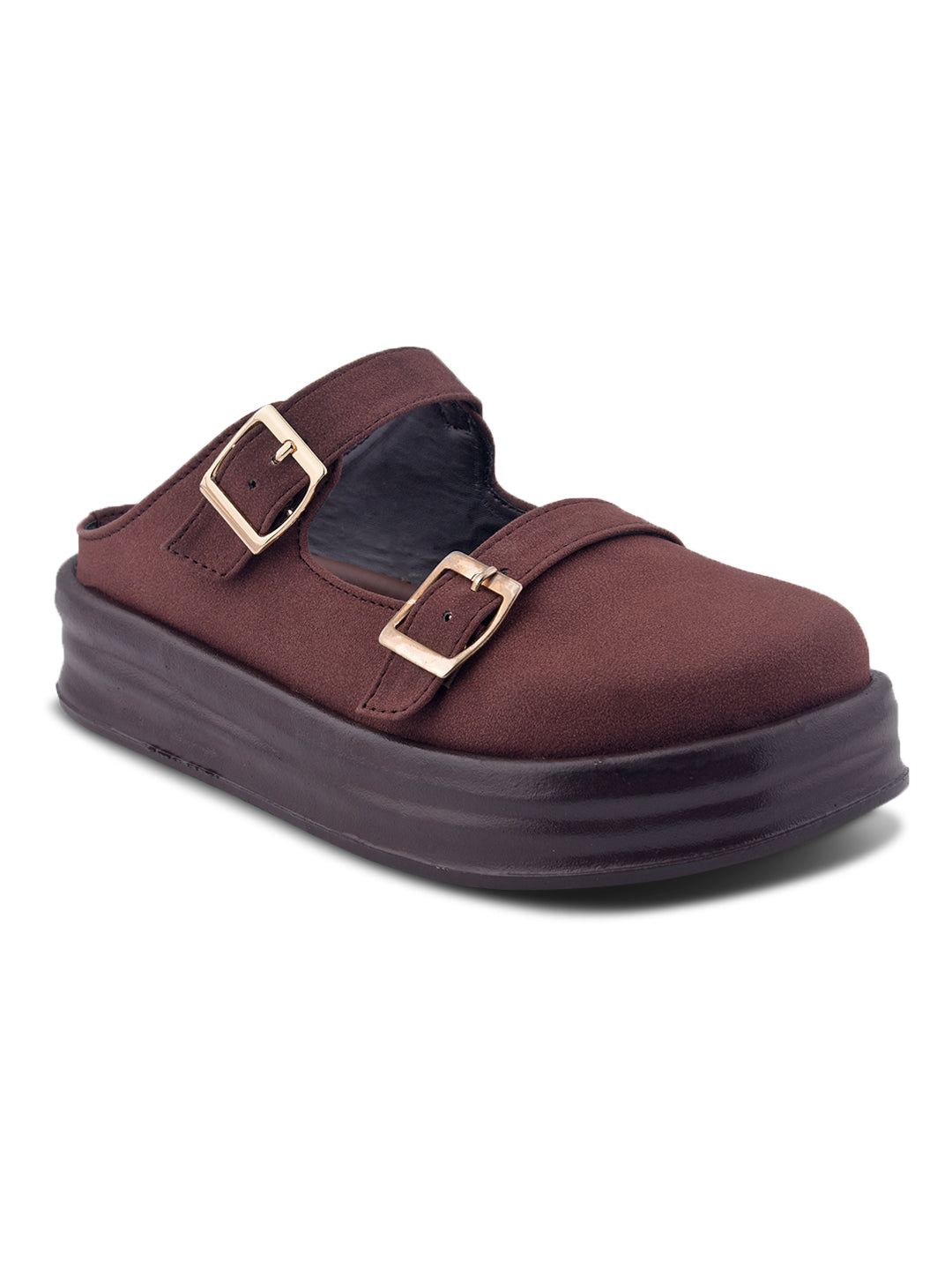 Double-Strap Mary Jane Platform