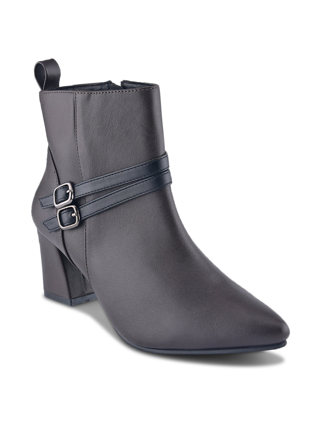 Women Double Strap Casual Boots