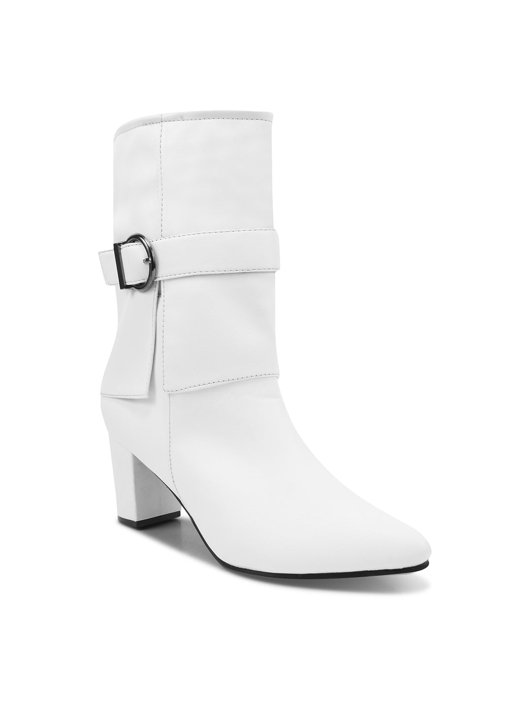 Stylish Block Heel Casual Boots