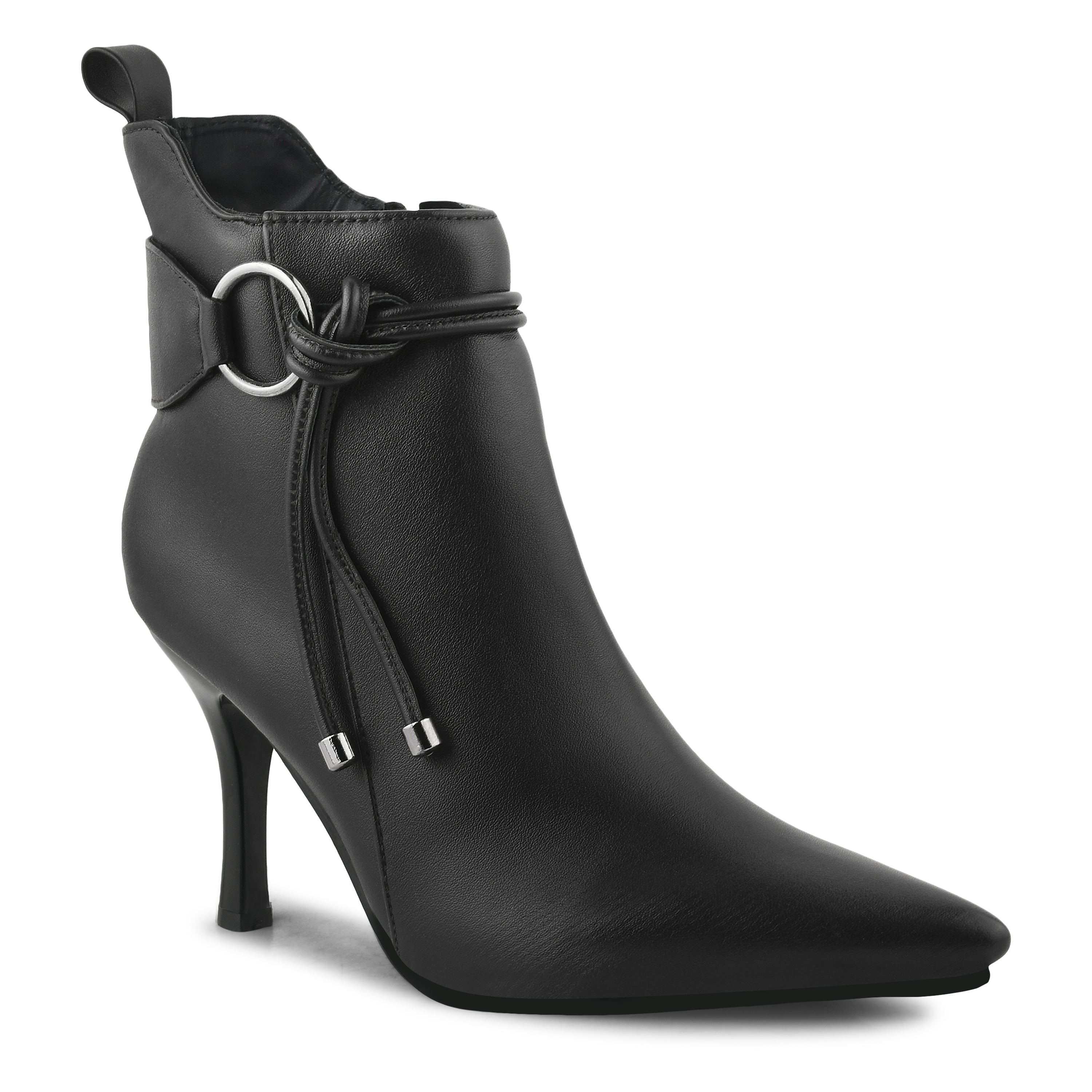Women Slim-Heeled Regular Ankle Boots