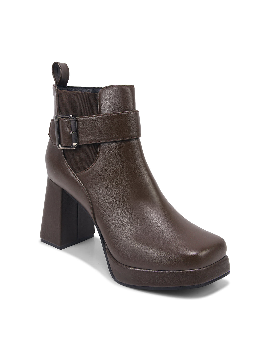 Women Block Heels Boots
