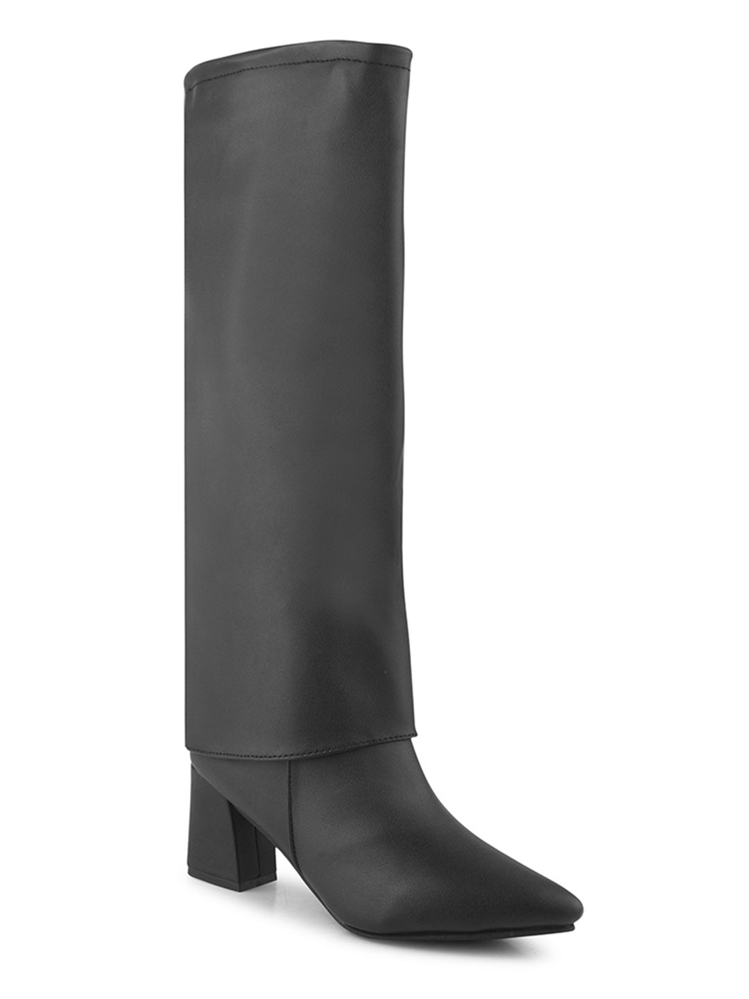 Womens Knee High Slouch Casual Boots