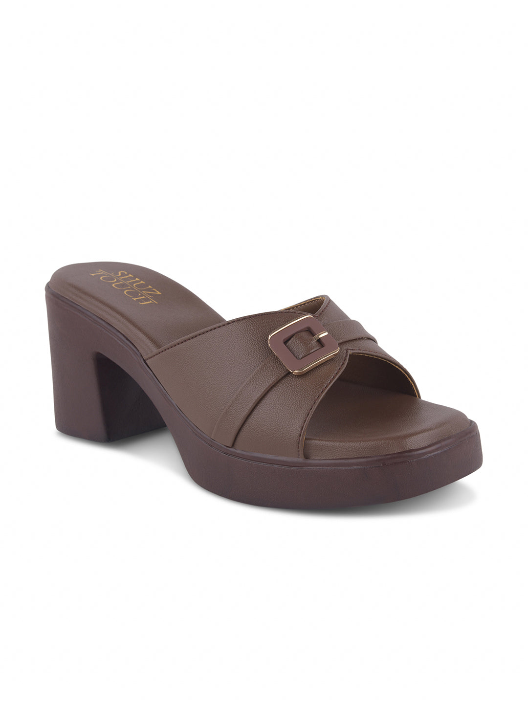 Women Block Platform Heels