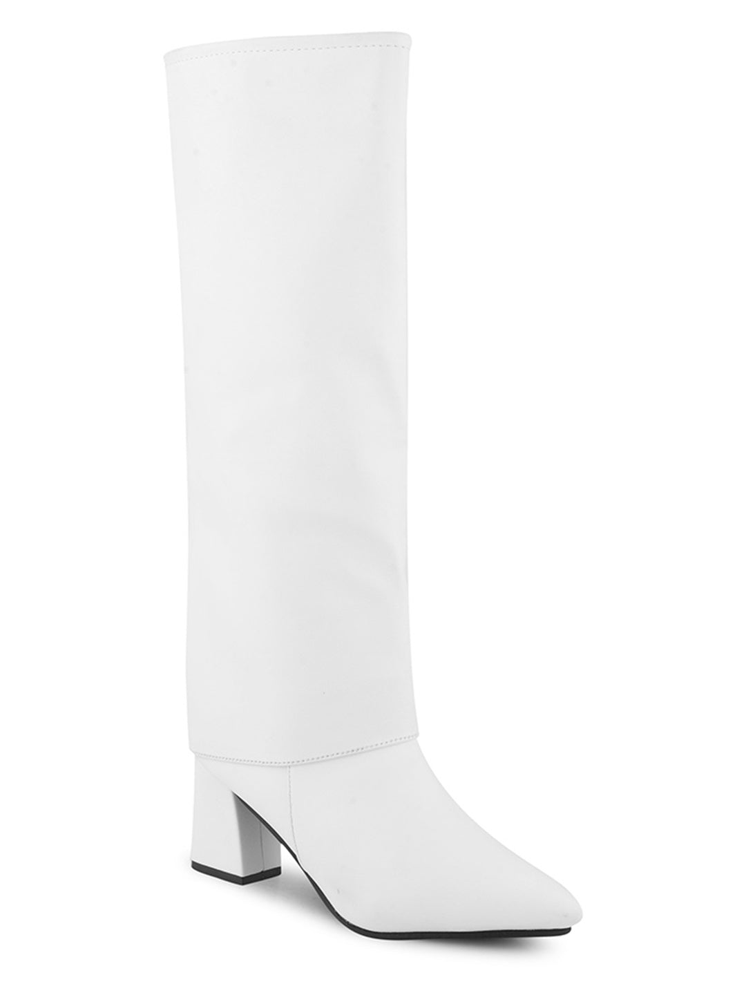 Womens Knee High Slouch Casual Boots