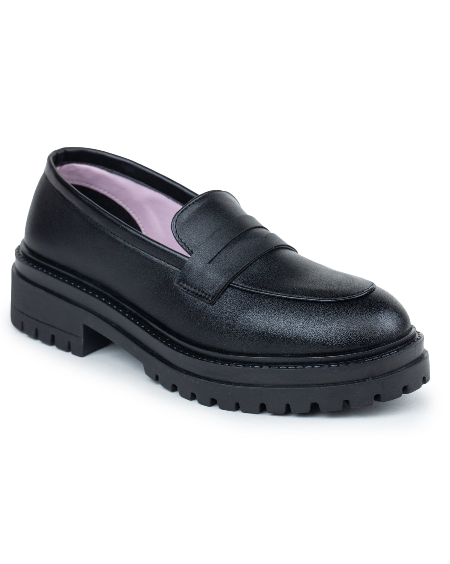 Women Round Toe Slip-On Loafers
