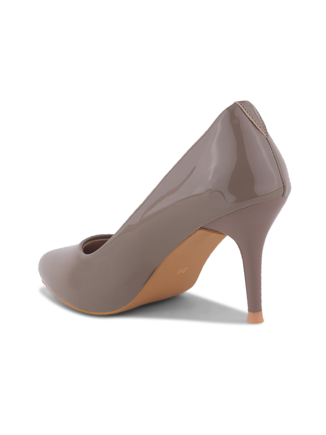 Toupe Classic Patent Stiletto Heel Pumps
