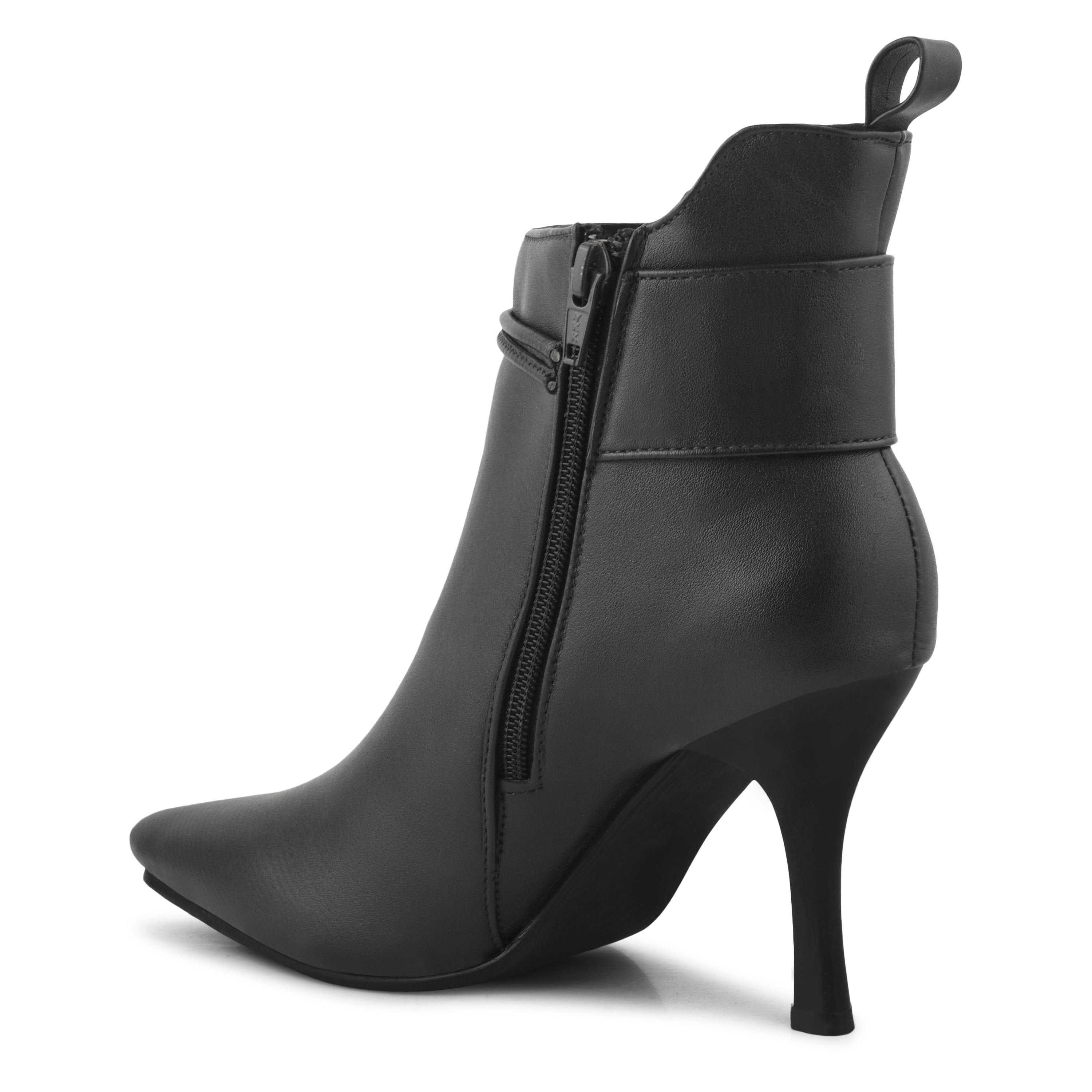 Women Slim-Heeled Regular Ankle Boots