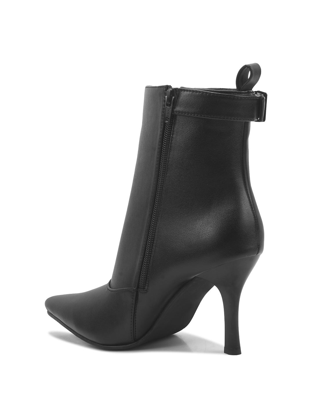 Pointed-Toe Stiletto Ankle Boots for Women