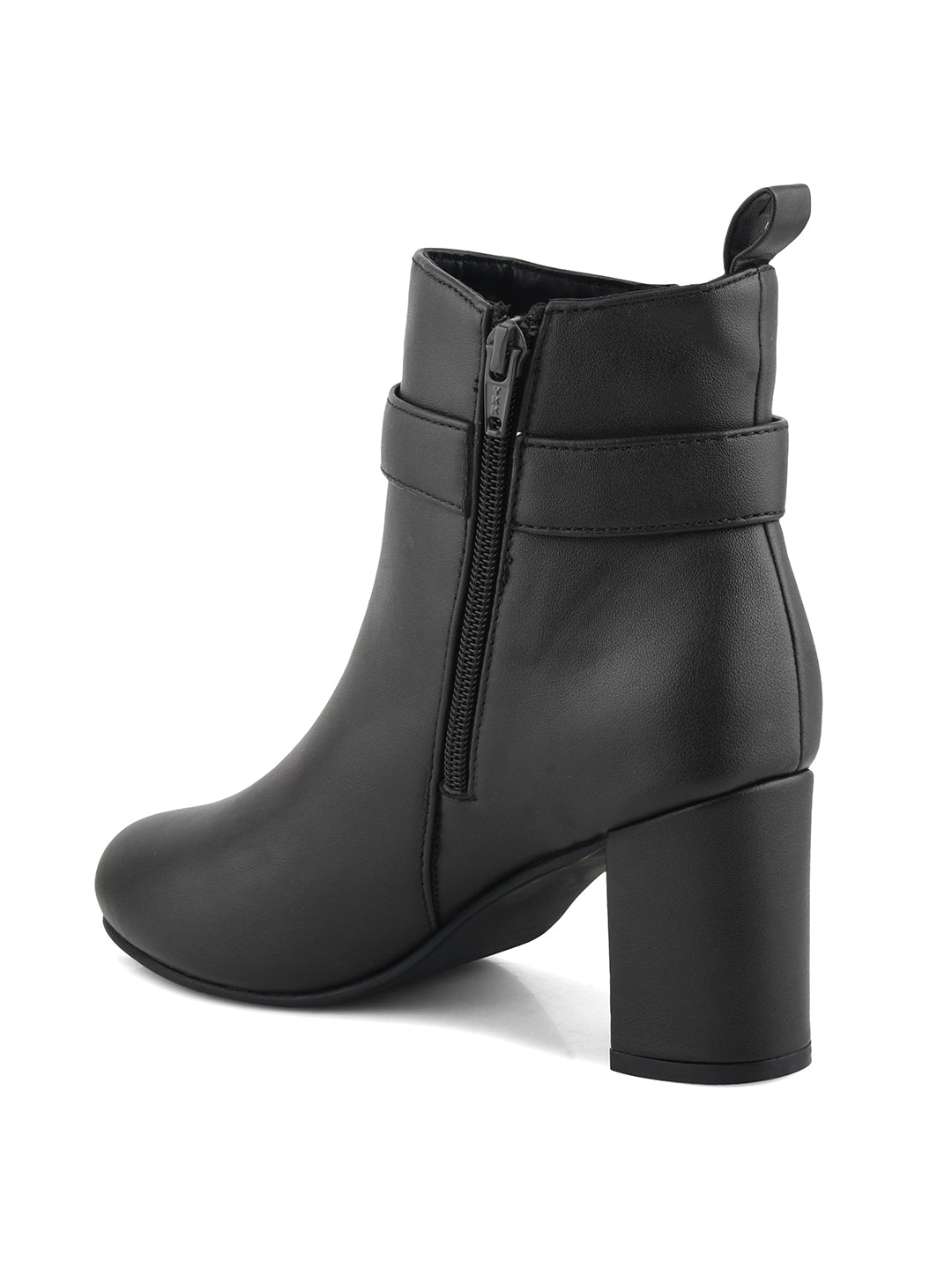 Women Block Heeled Casual Boots
