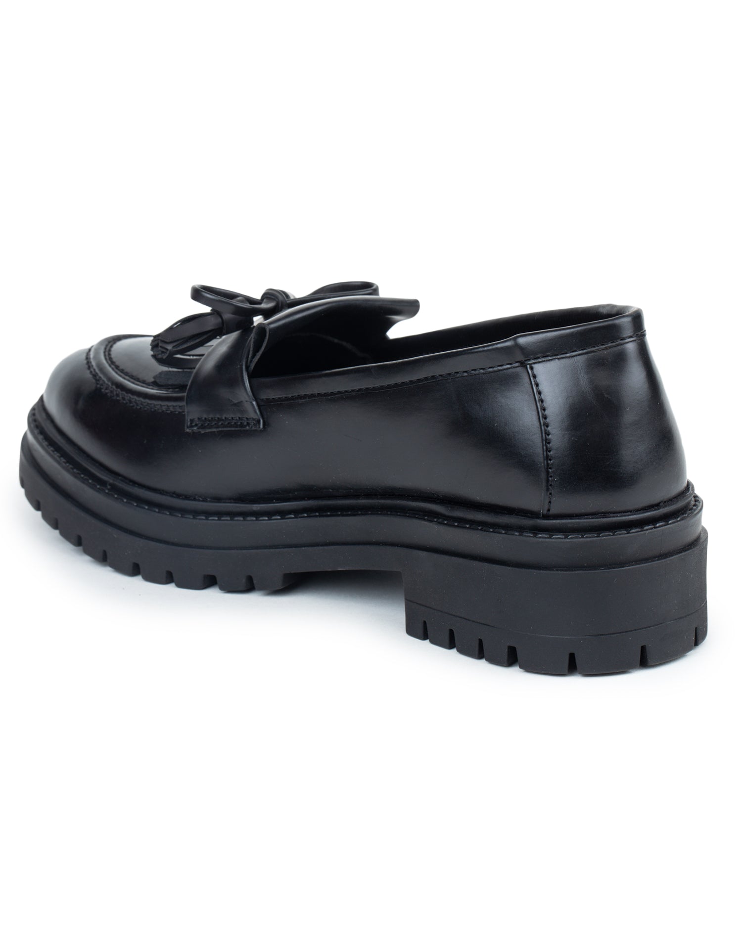 Women Heeled Tassel Loafers