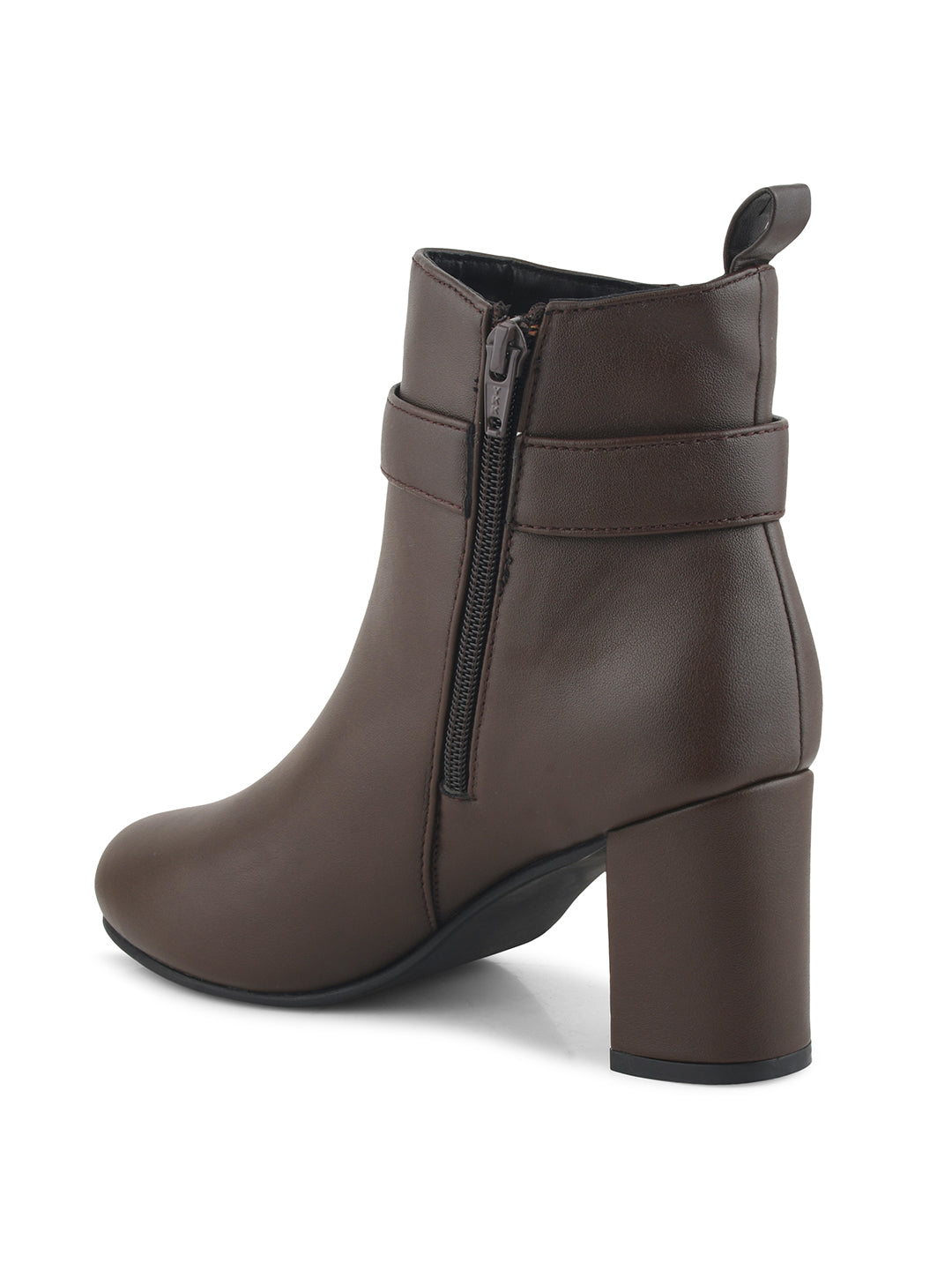 Women Block Heeled Casual Boots