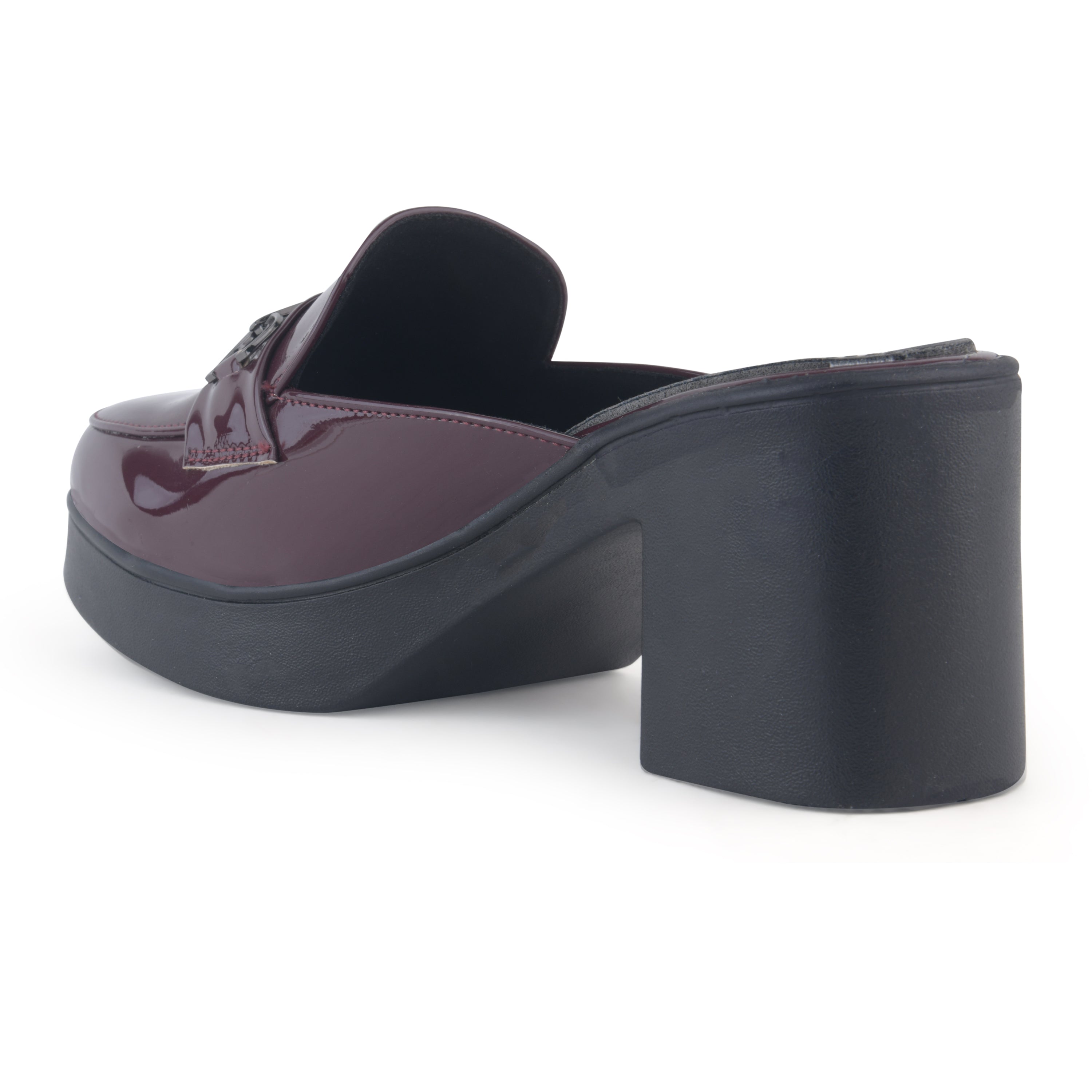 Women Platform Mules Heels