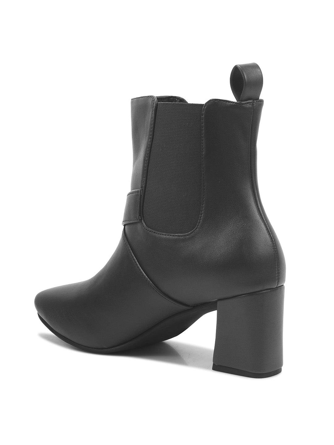 Block Heel Chelsea Boots