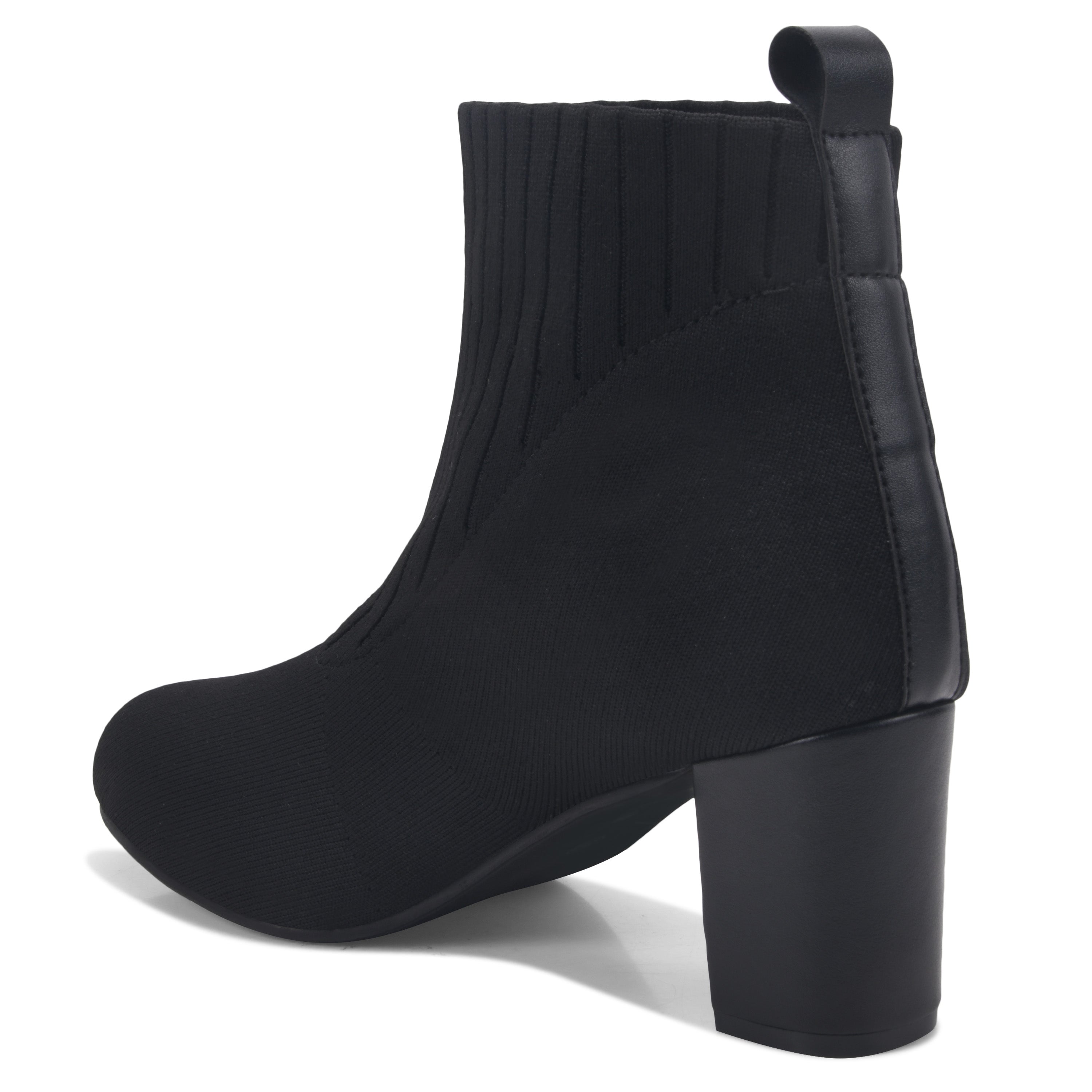 Woman Knit Casual Boots