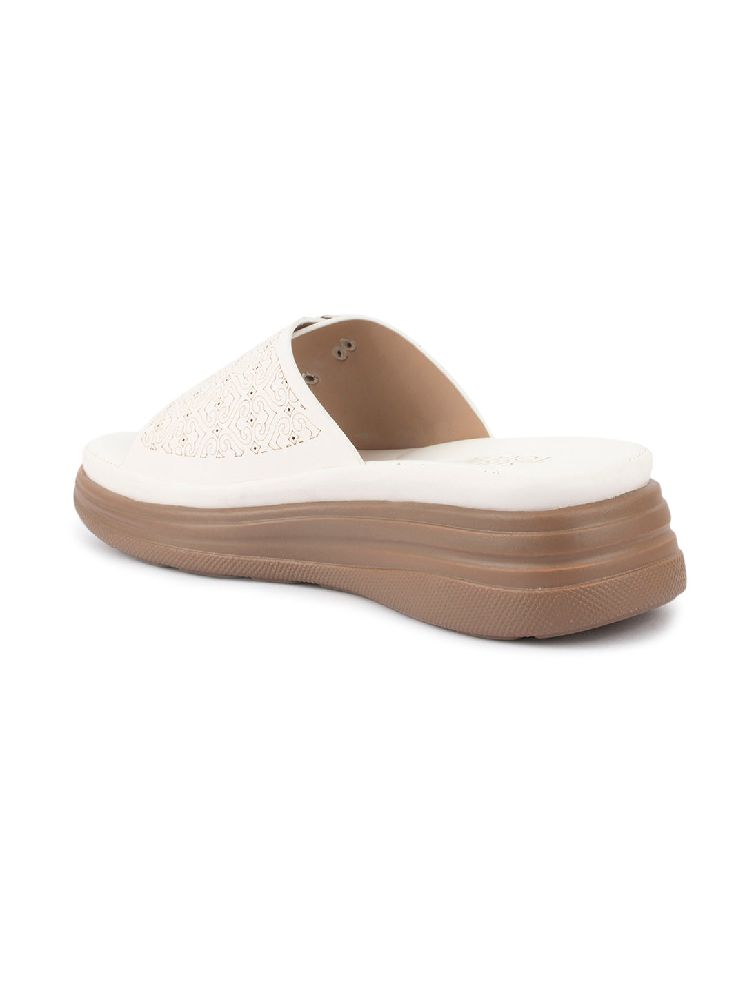 Women Comfort Brown Platform Sandals