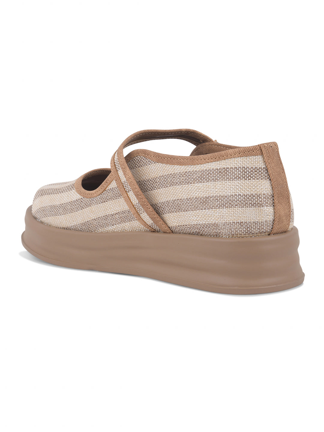 Stripe Mary Jane Shoes