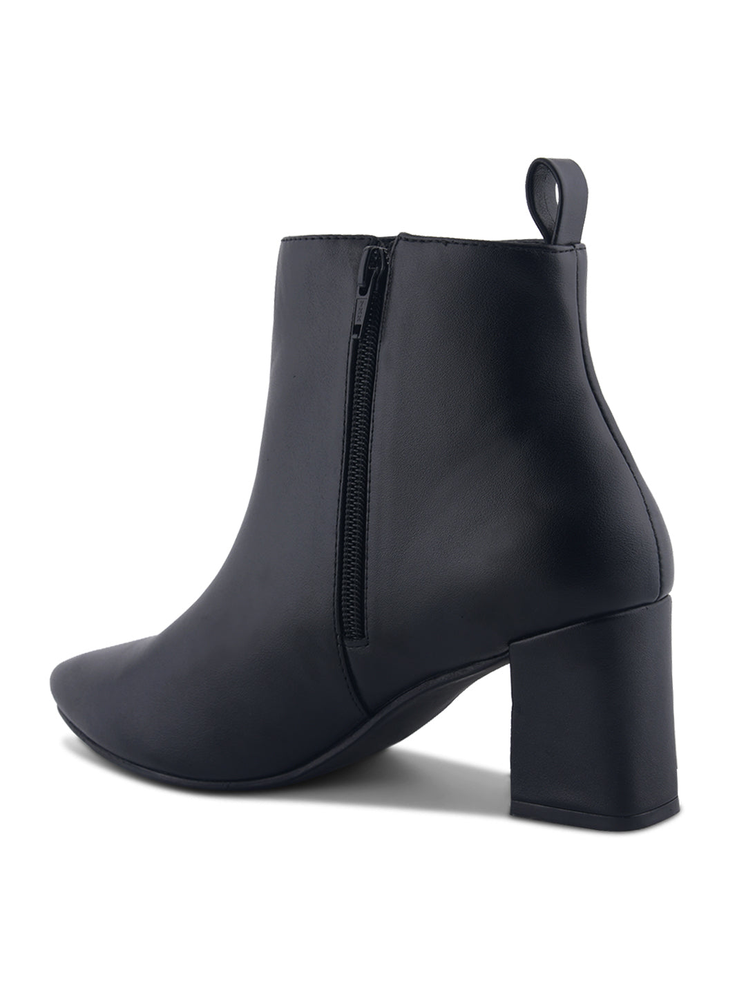 Embellished Block Heel Ankle Boot