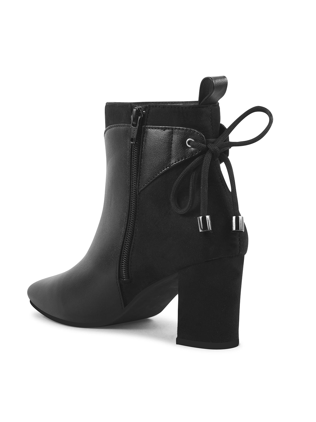 Back Lace Detail Boots
