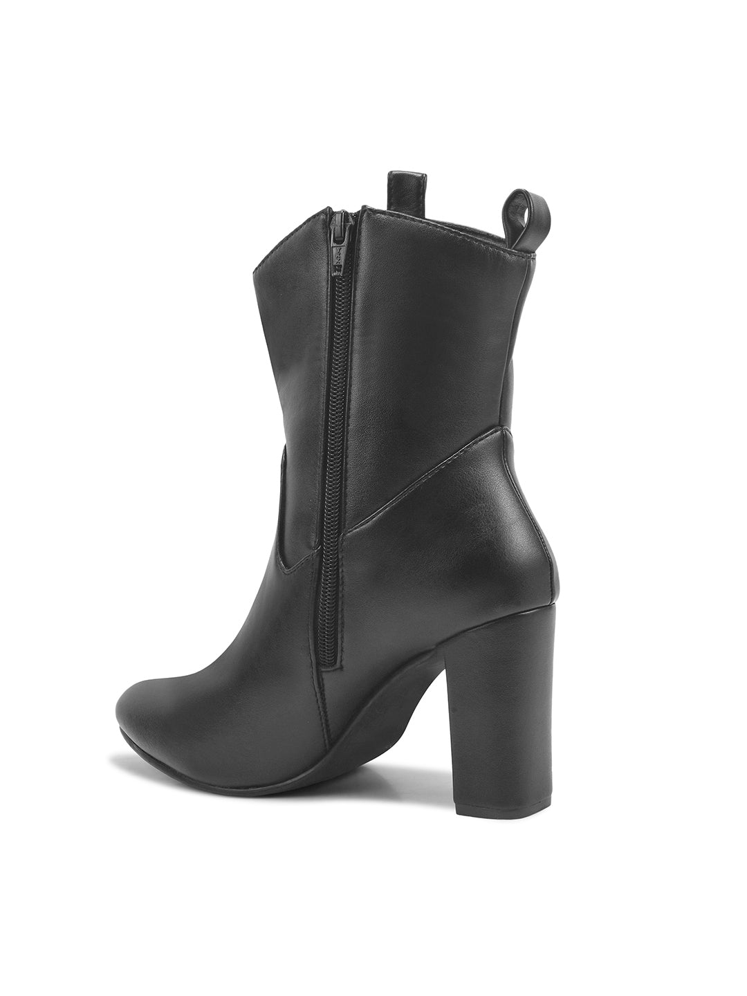 Women Block Heels Casual Boots