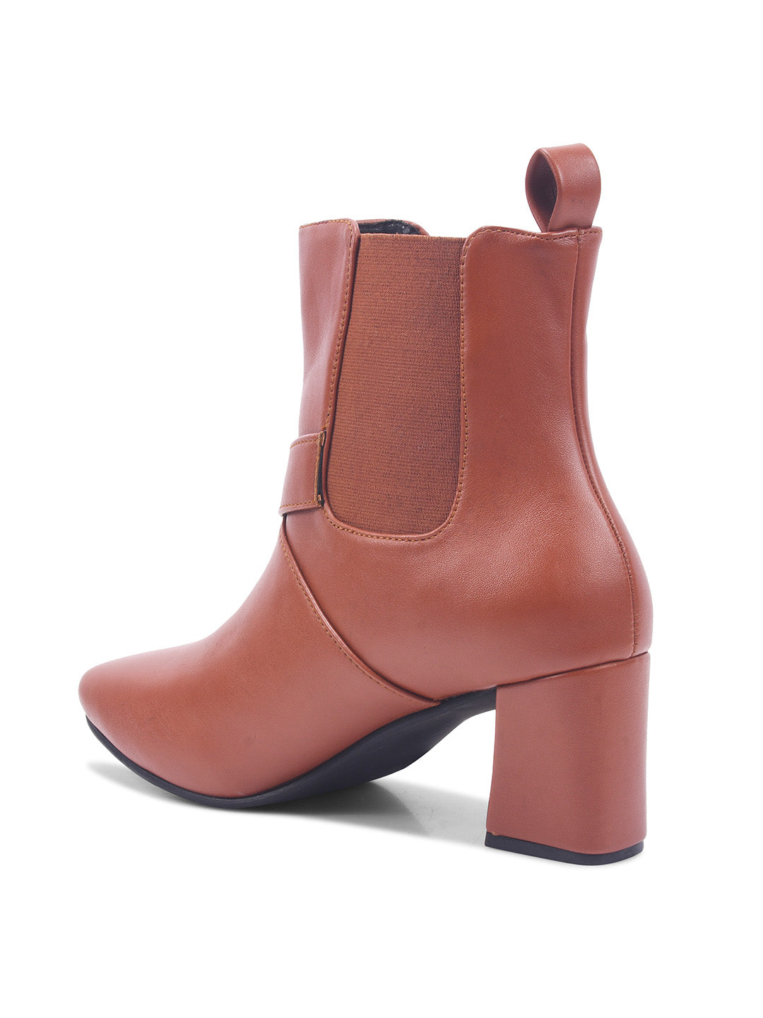 Block Heel Chelsea Boots