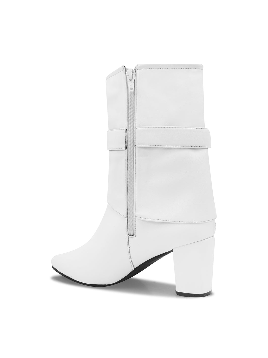 Stylish Block Heel Casual Boots