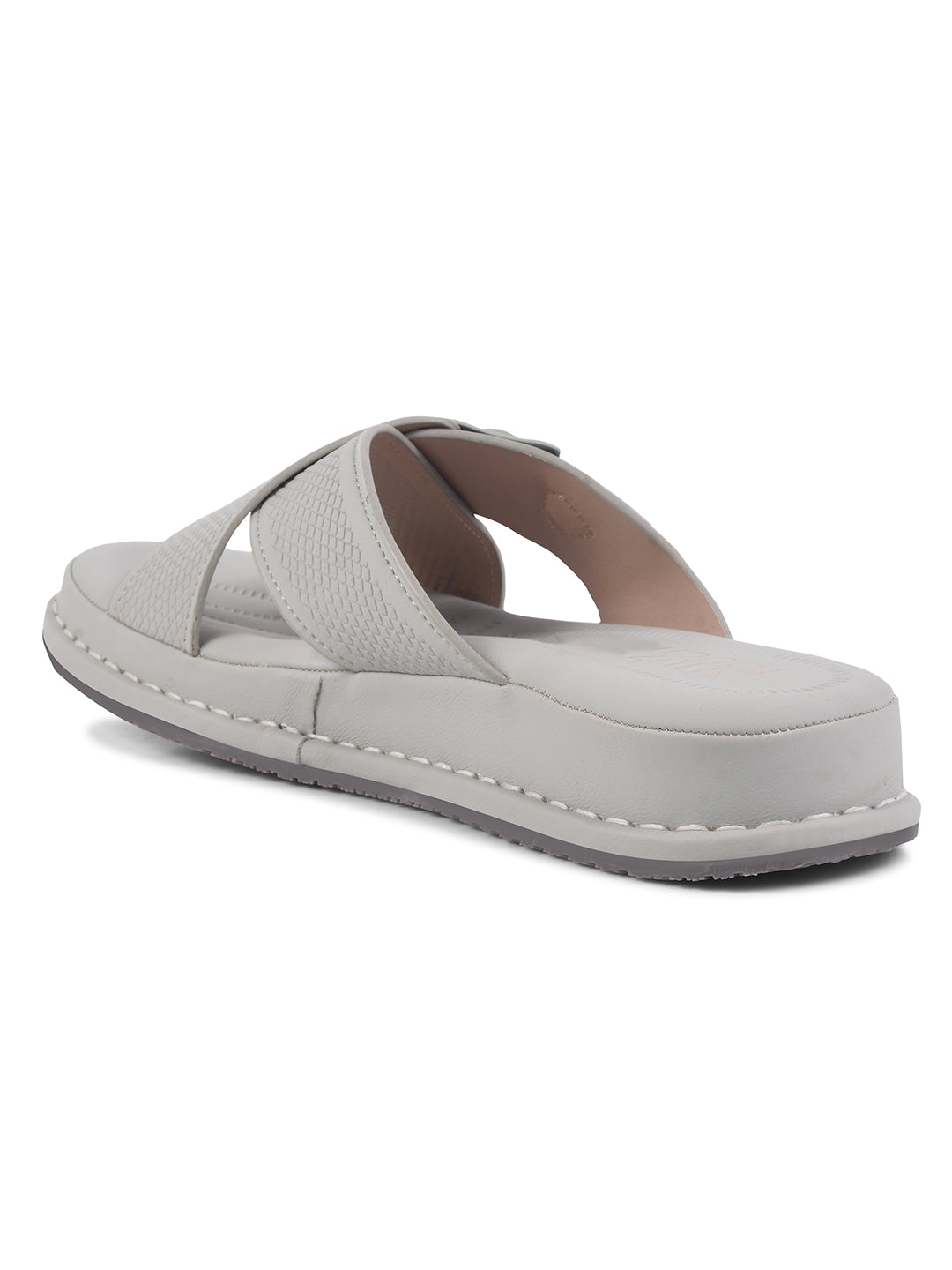 Women Black Slip On Wedge Sandals