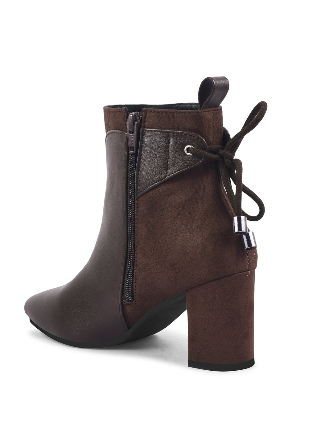 Back Lace Detail Boots