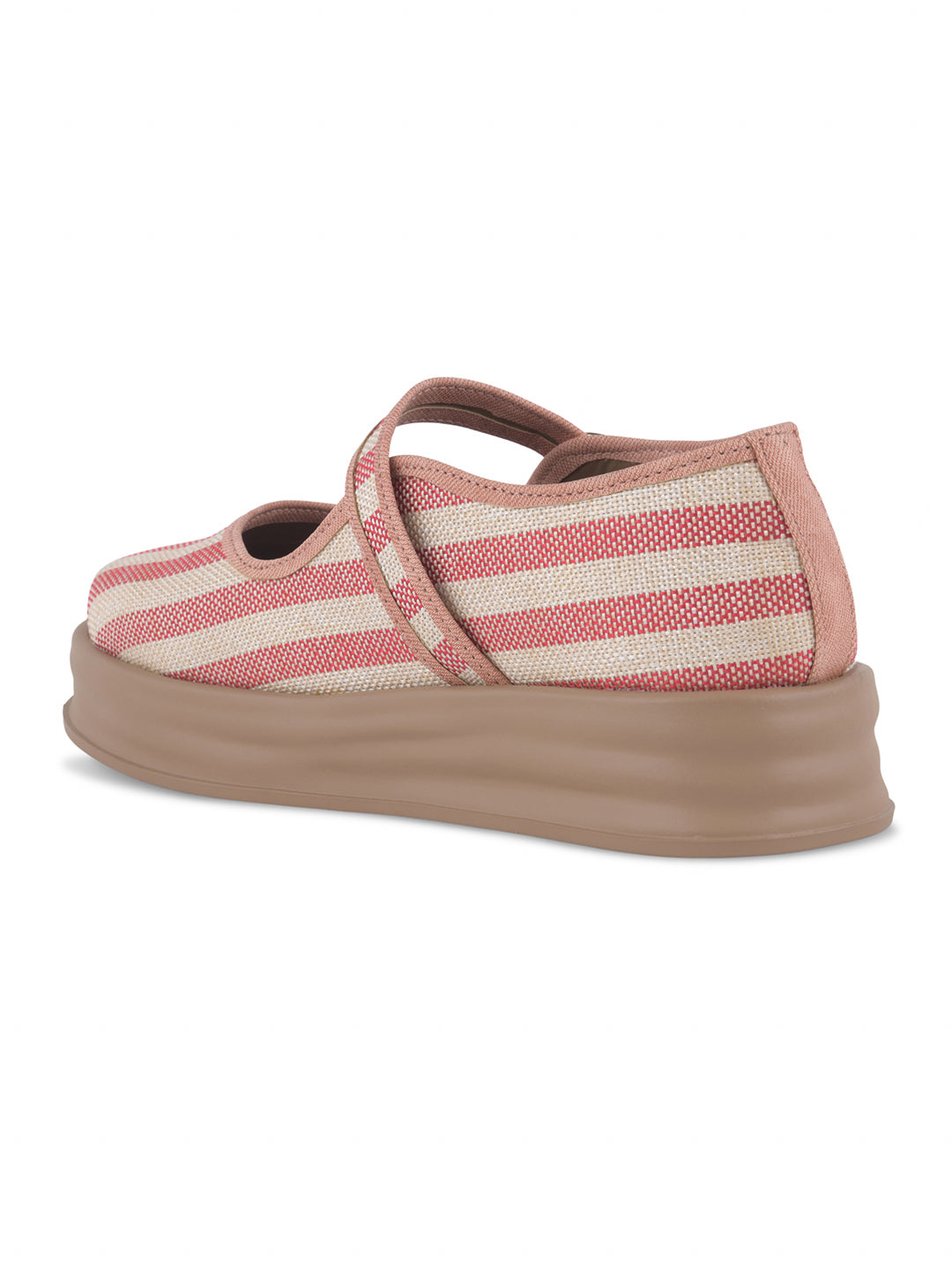 Stripe Mary Jane Shoes