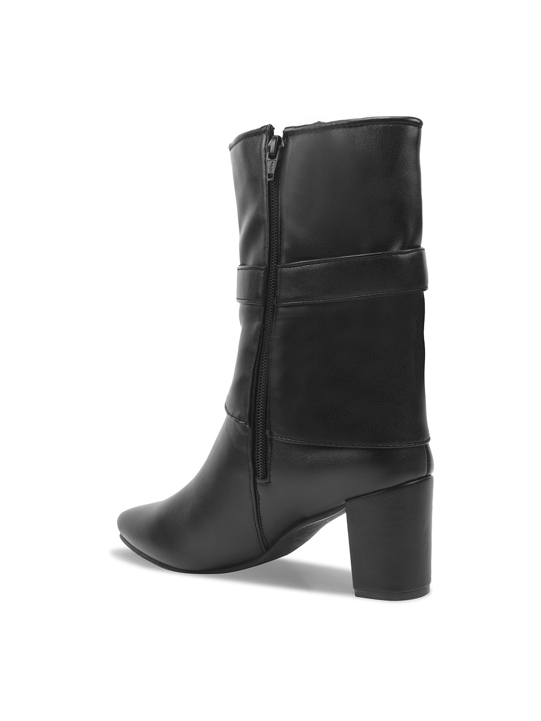 Stylish Block Heel Casual Boots