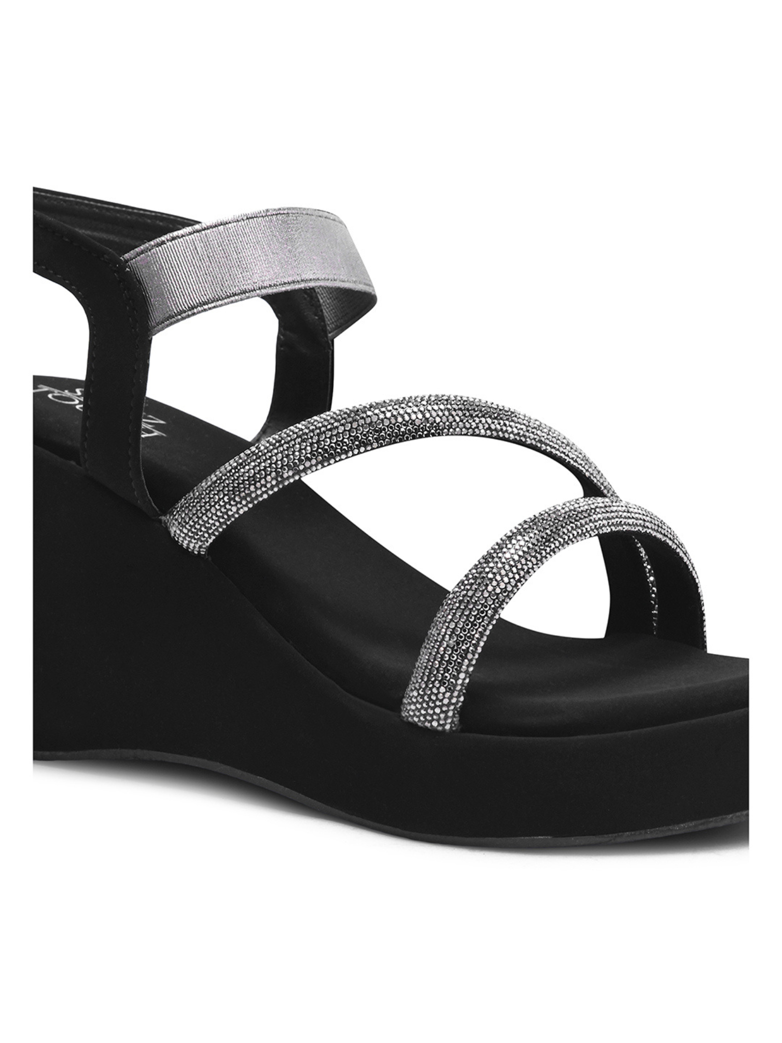 Women PU Party Wedge Heels