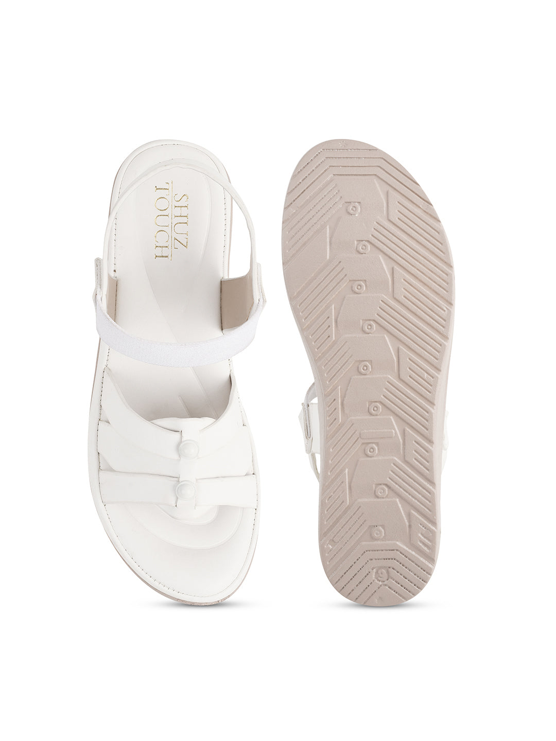 Open Toe Flatform Comfort Sandal