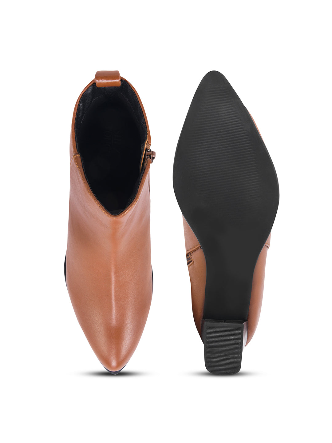 Women Heels Block Ankle Boots