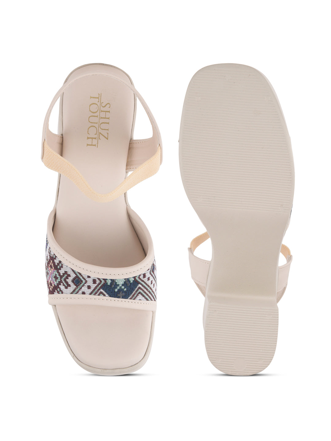 Boho Weave Slingback Sandals