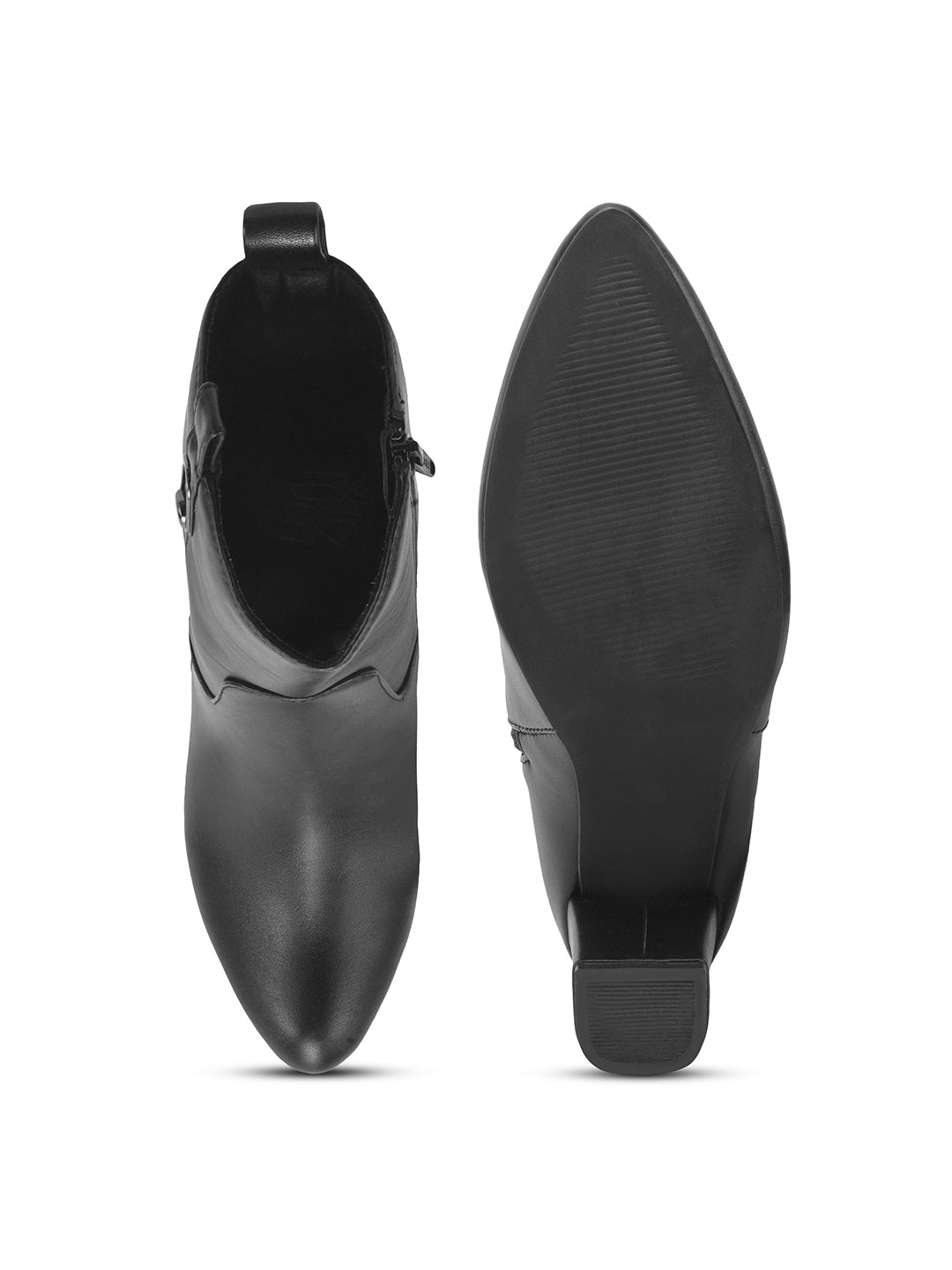 Women Block Heels Casual Boots