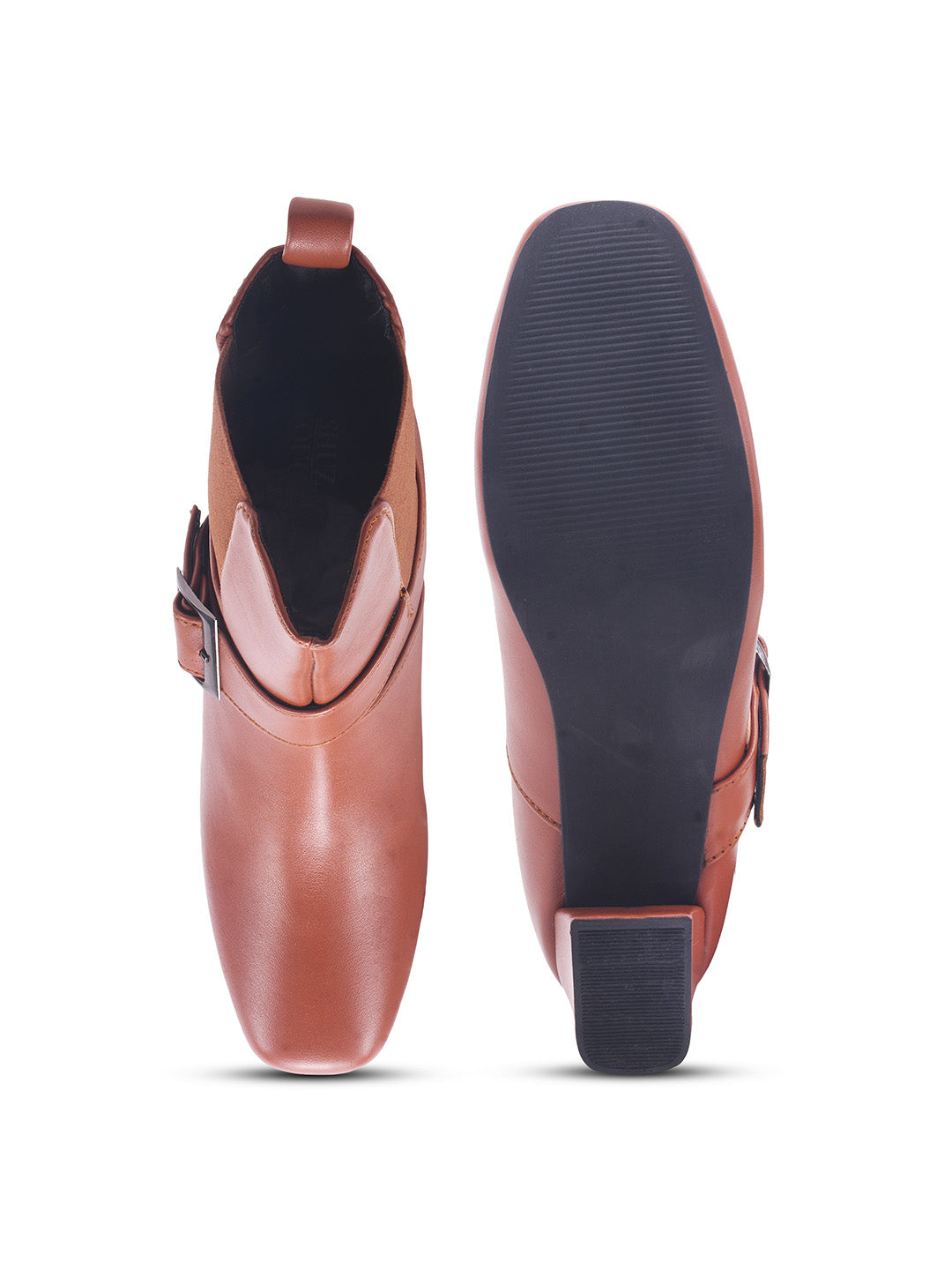 Block Heel Chelsea Boots