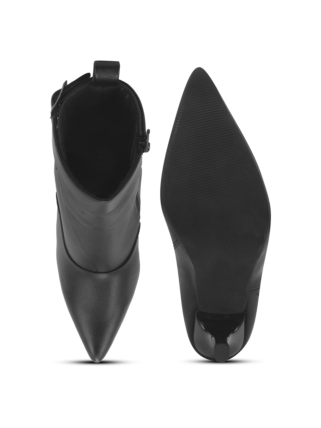 Pointed-Toe Stiletto Ankle Boots for Women